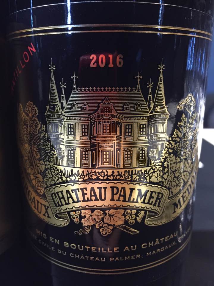 Château Palmer 2016  – Margaux, 3ème Cru Classé