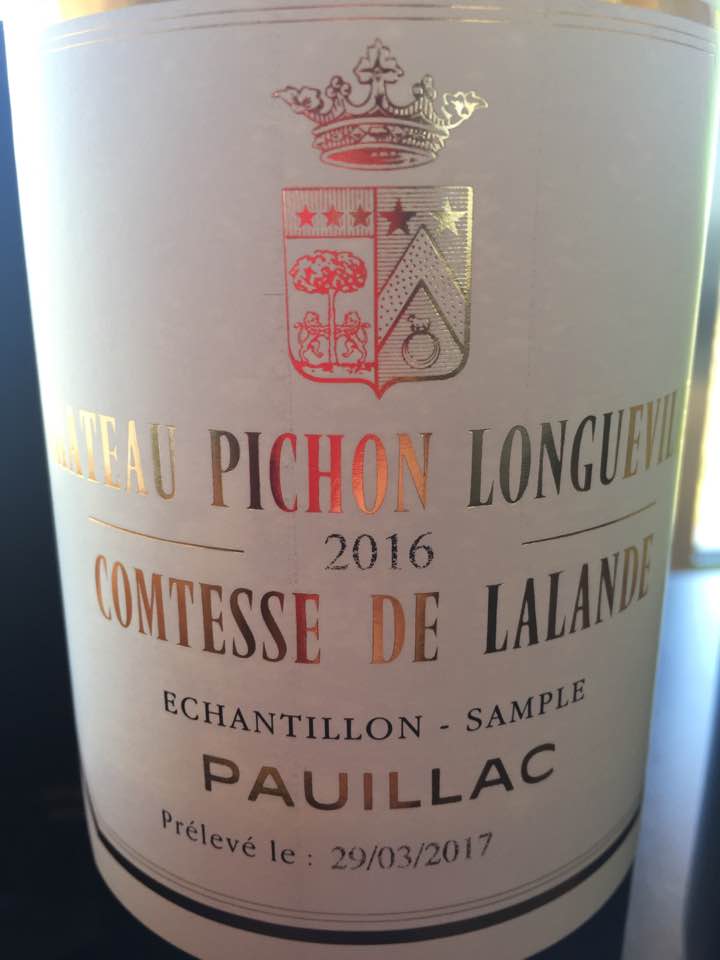 Château Pichon Longueville Comtesse de Lalande 2016 – Pauillac – Grand Cru Classé
