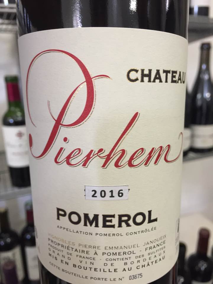 Château Pierhem 2016 – Pomerol