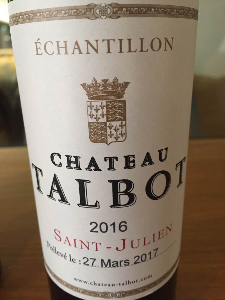Château Talbot  2016 – Saint-Julien – Grand Cru Classé