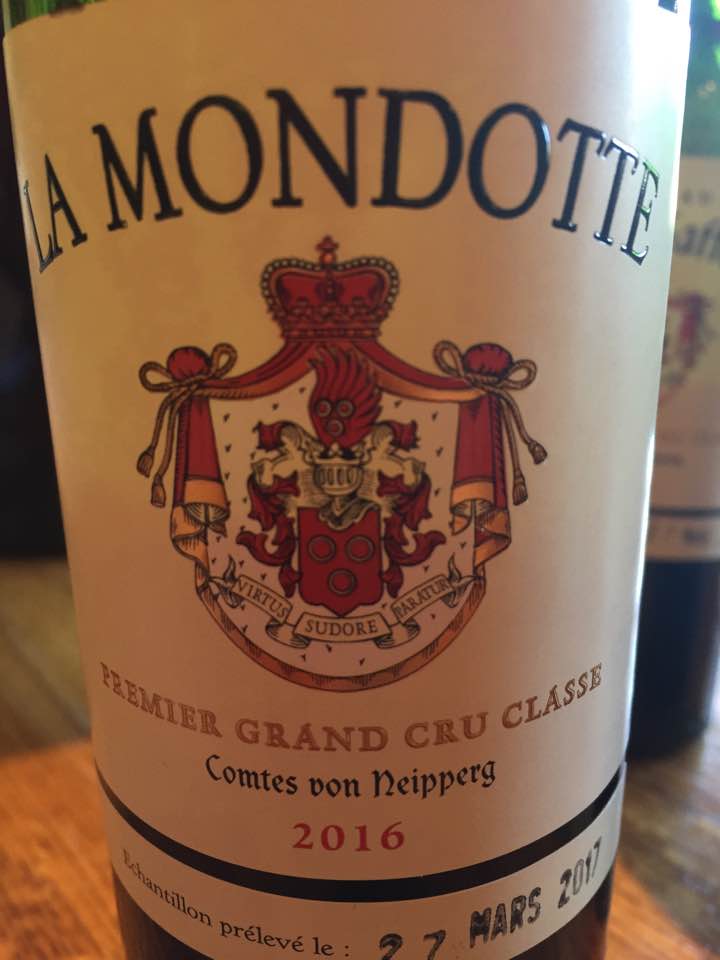 La Mondotte 2016 – 1er Grand Cru Classé B, Saint-Emilion Grand Cru
