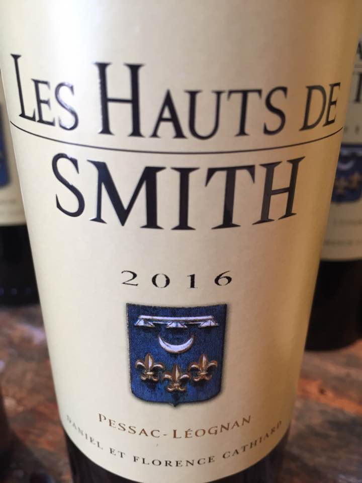 Les Hauts de Smith 2016  – Pessac-Léognan