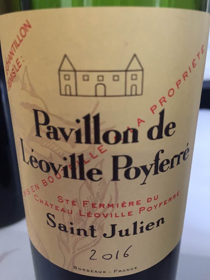 Pavillon de Léoville Poyferré 2016 – Saint-Julien