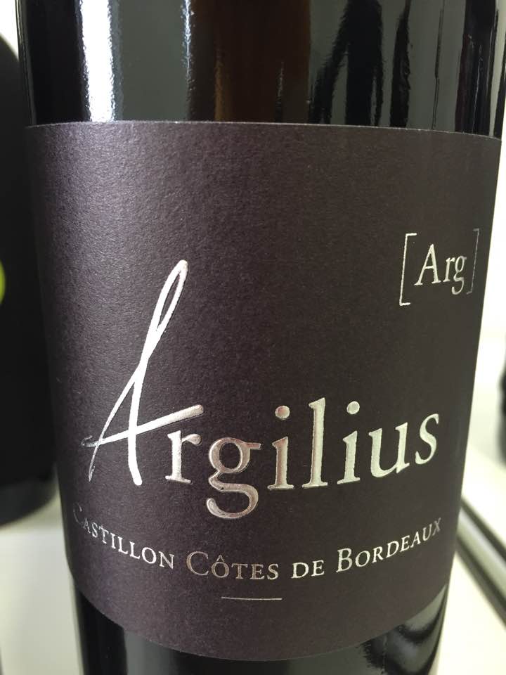 Argilius 2016 – Castillon Côtes de Bordeaux