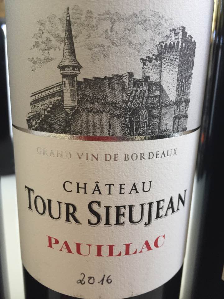 Château Tour Sieujan 2016 – Pauillac