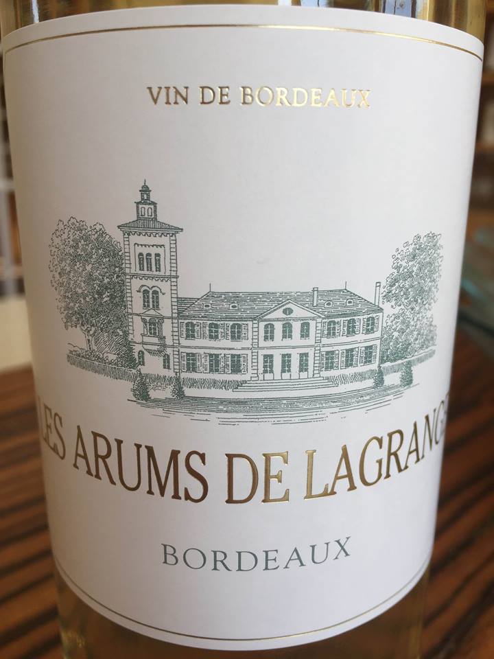 Les Arums de Lagrange 2016 – Bordeaux