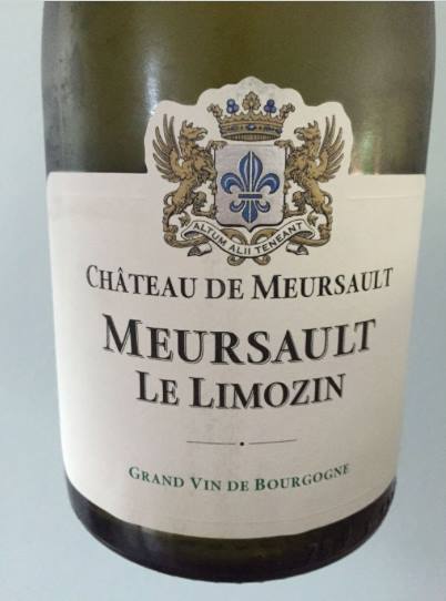 Domaine du Château de Meursault – Le Limozin 2015 – Meursault