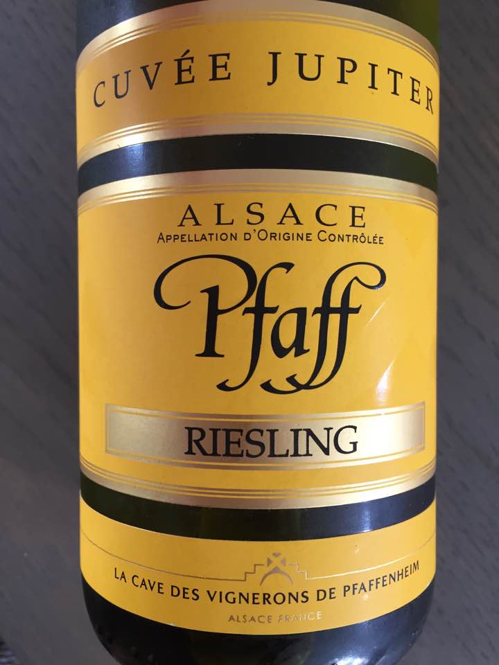 Pfaff – Cuvée Jupiter 2015 – Riesling – Alsace