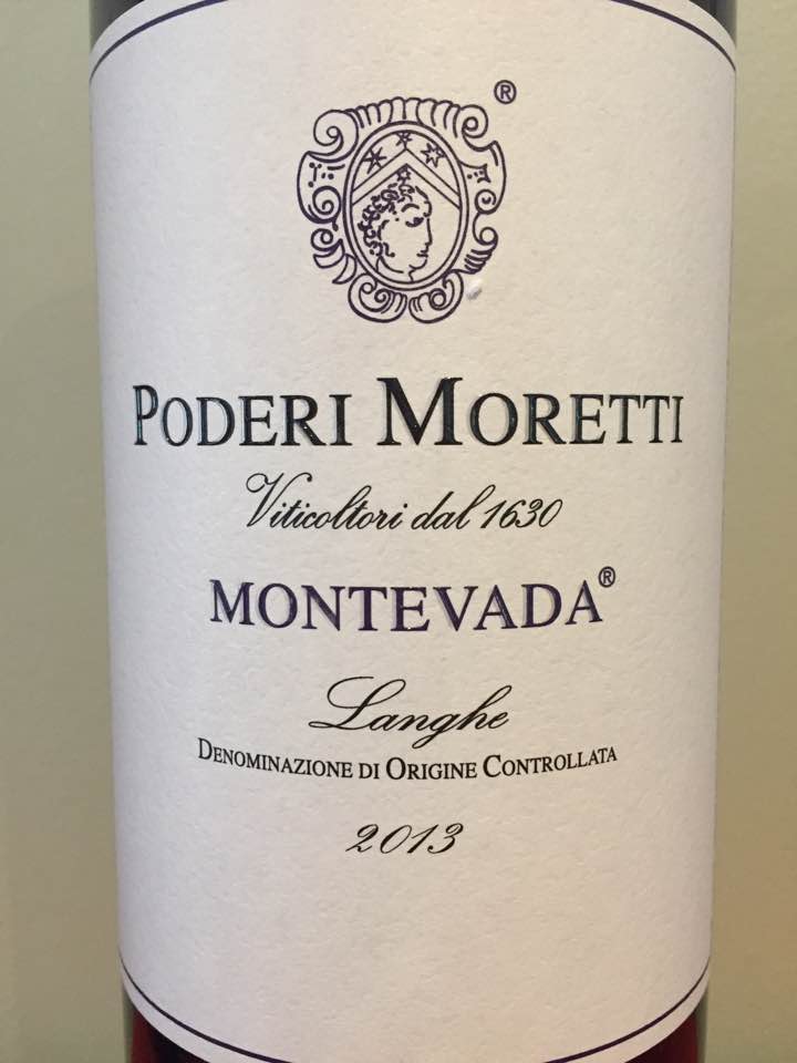 Poderi Moretti – Montevada 2013 – Langhe