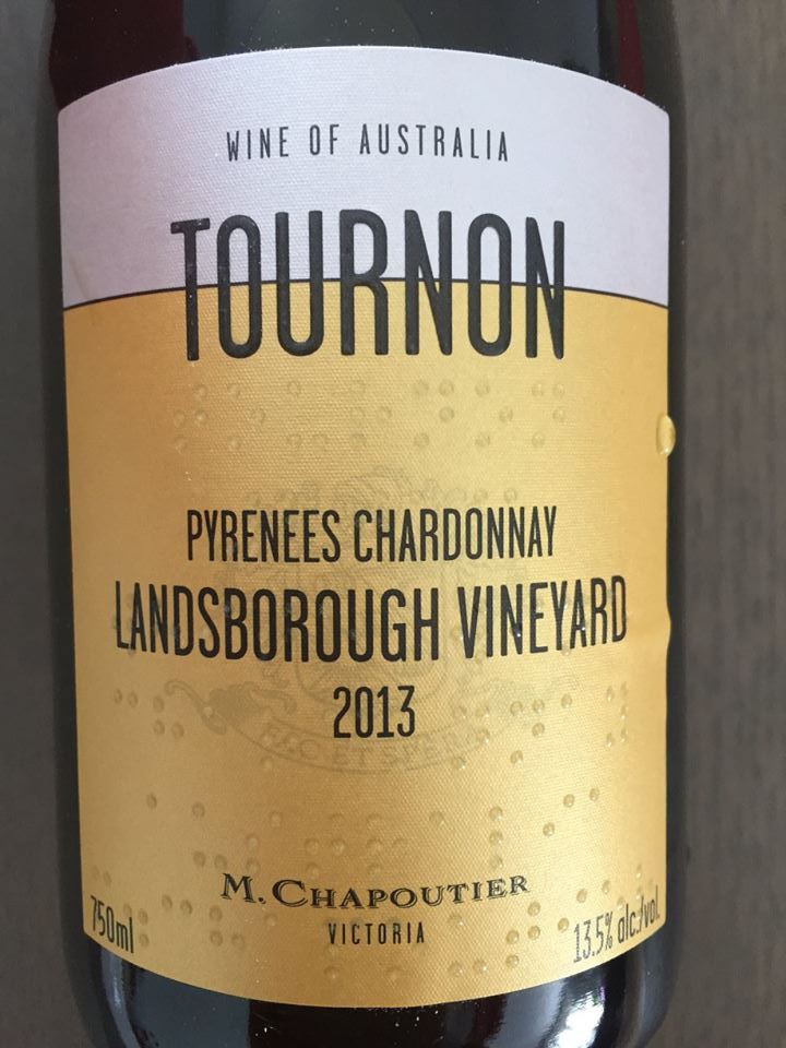 Tournon – Landsborough Vineyard Pyrenees Chardonnay 2013 – Victoria