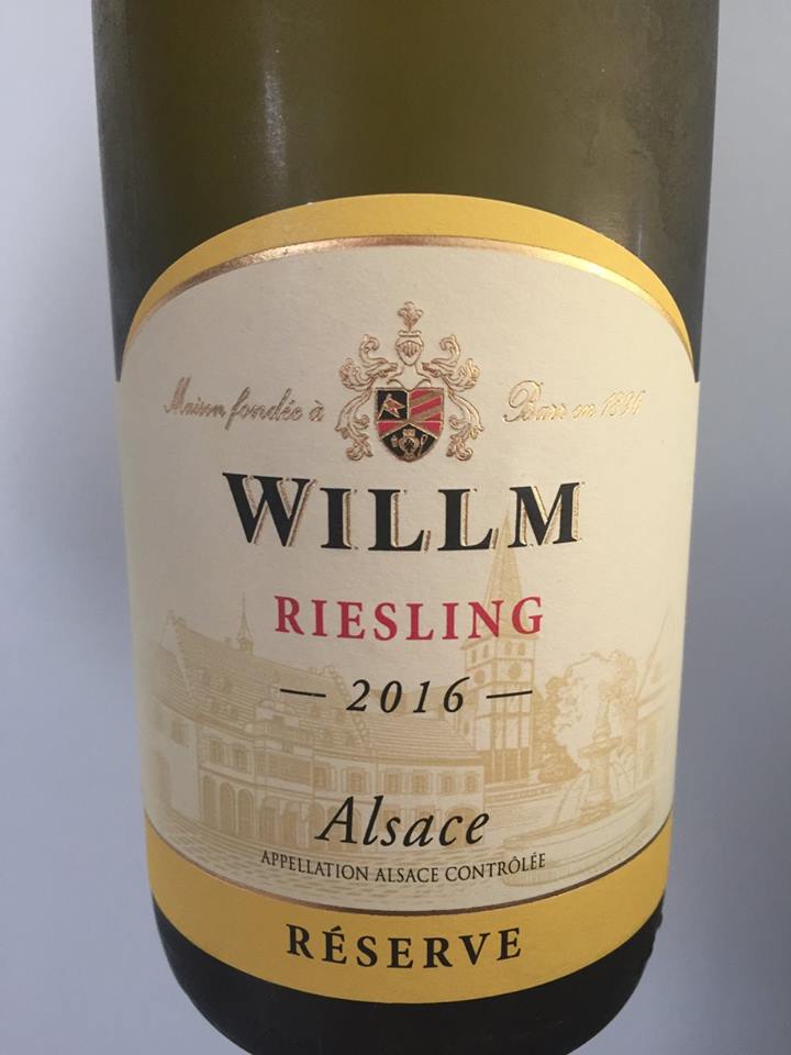 Willm – Riesling 2016 Reserve – Alsace