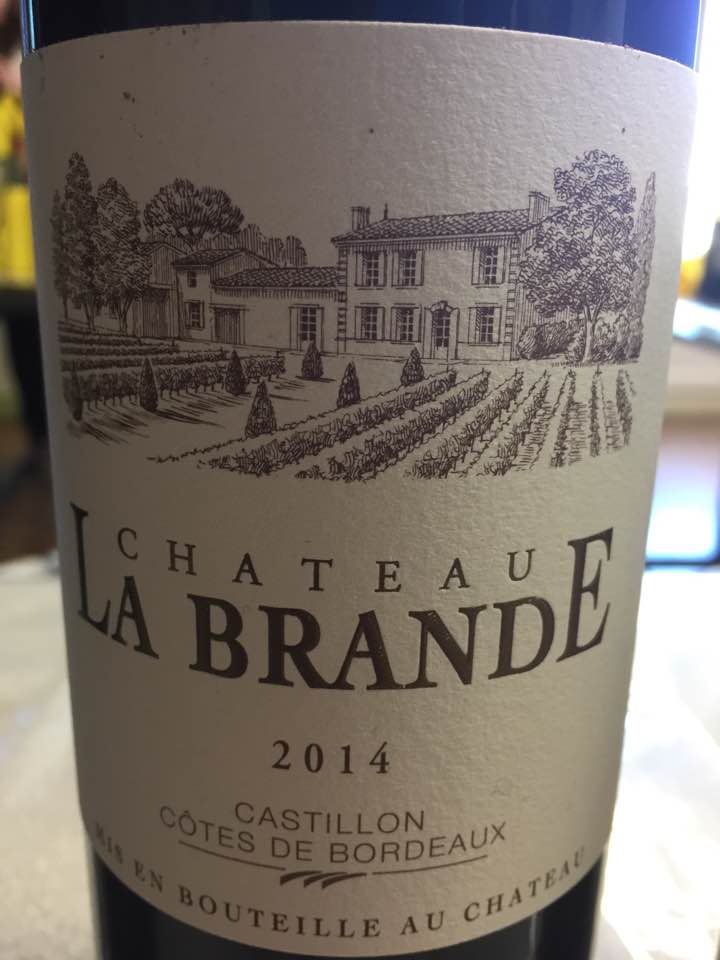 Château La Brande 2014 – Castillon Côtes-de-Bordeaux