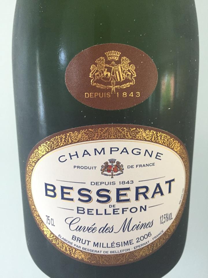 Champagne Besserat de Bellefon – Cuvée des Moines 2006 – Brut