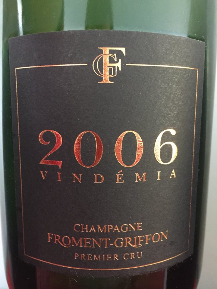 Champagne Froment-Griffon – Vindémia 2006 – Premier Cru