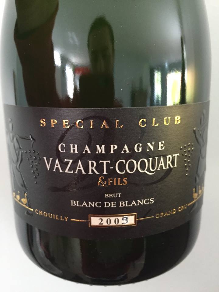 Champagne Vazart-Coquart & Fils – Blanc de Blancs 2009 – Spécial Club – Brut