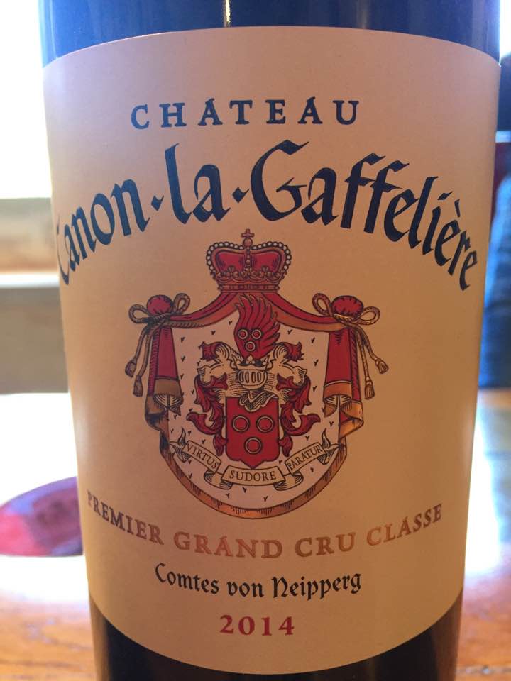 Château Canon-La-Gaffelière 2014 – 1er Grand Cru Classé de Saint-Emilion