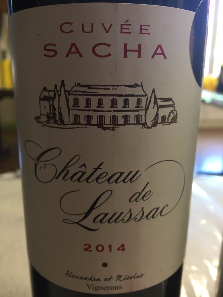 Château de Laussac – Cuvée Sacha 2014 – Castillon Côtes-de-Bordeaux
