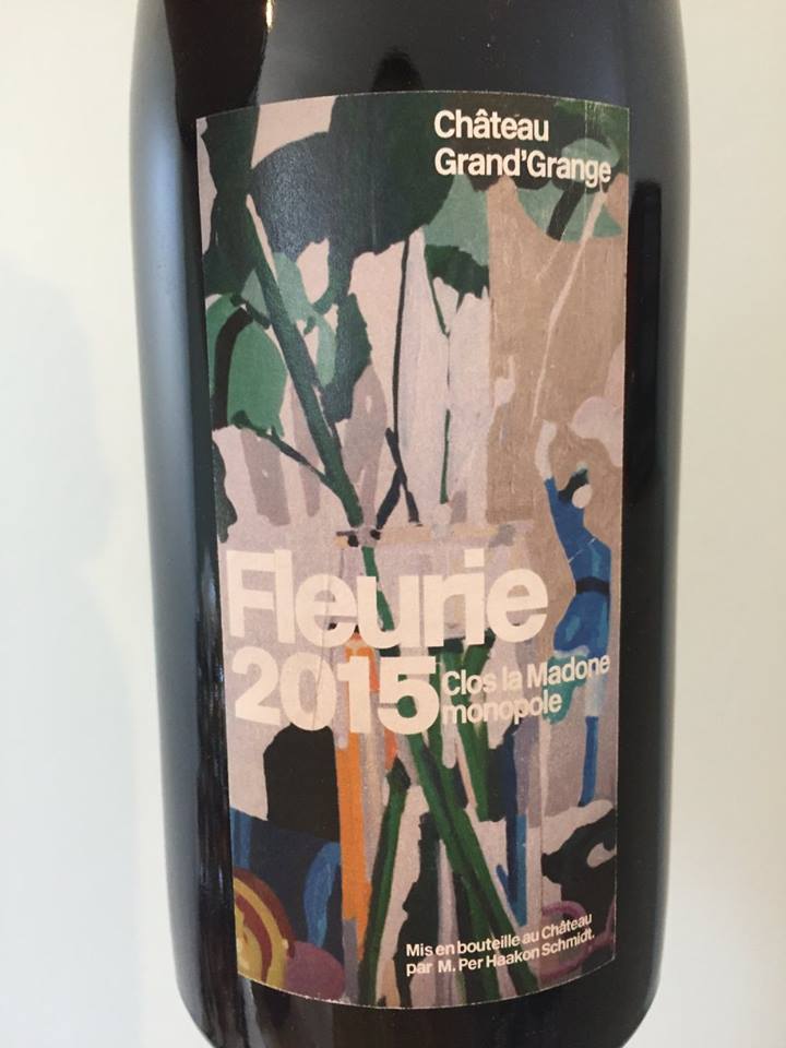 Château Grand’Grange – Clos La Madone 2015 Monopole – Fleurie