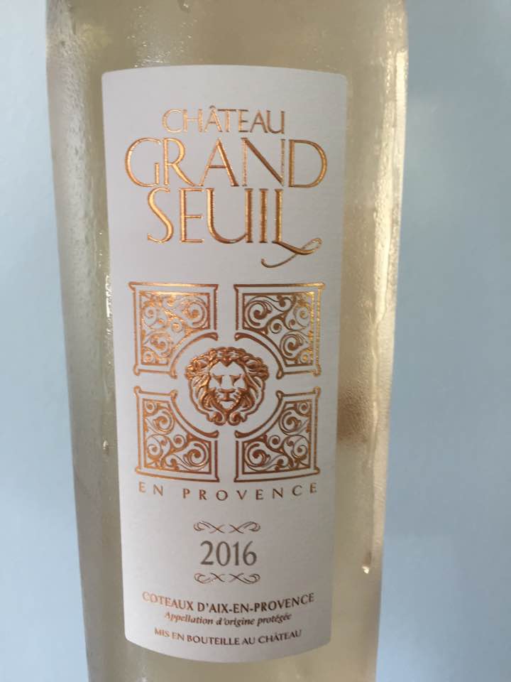 Château Grand Seuil 2016 – Coteaux d’Aix-En-Provence