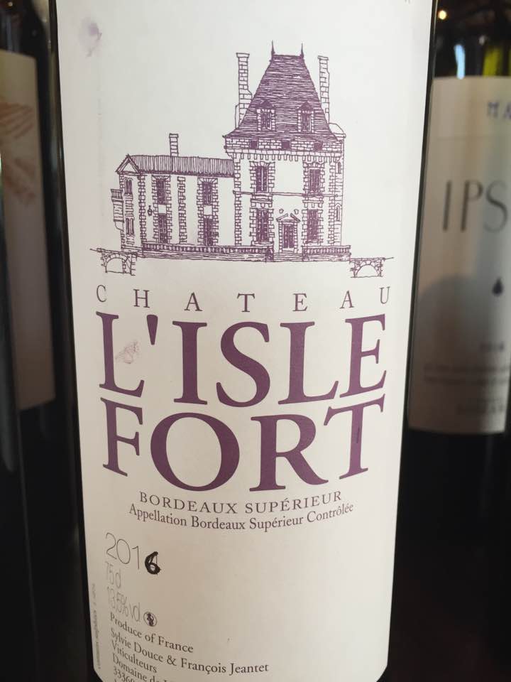 Château l’Isle Fort 2016 – Bordeaux Supérieur