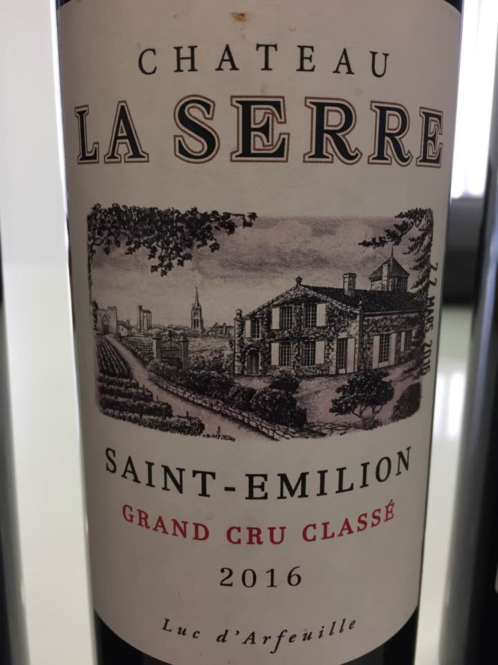 Château La Serre 2016 – Saint-Emilion Grand Cru Classé