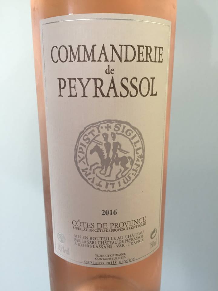 Commanderie de Peyrassole 2016 – Côtes de Provence