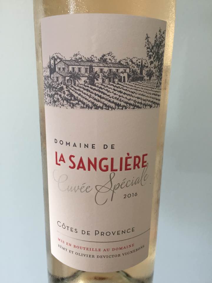 Domaine La Sanglière – Cuvée Spéciale 2016 – Côtes de Provence