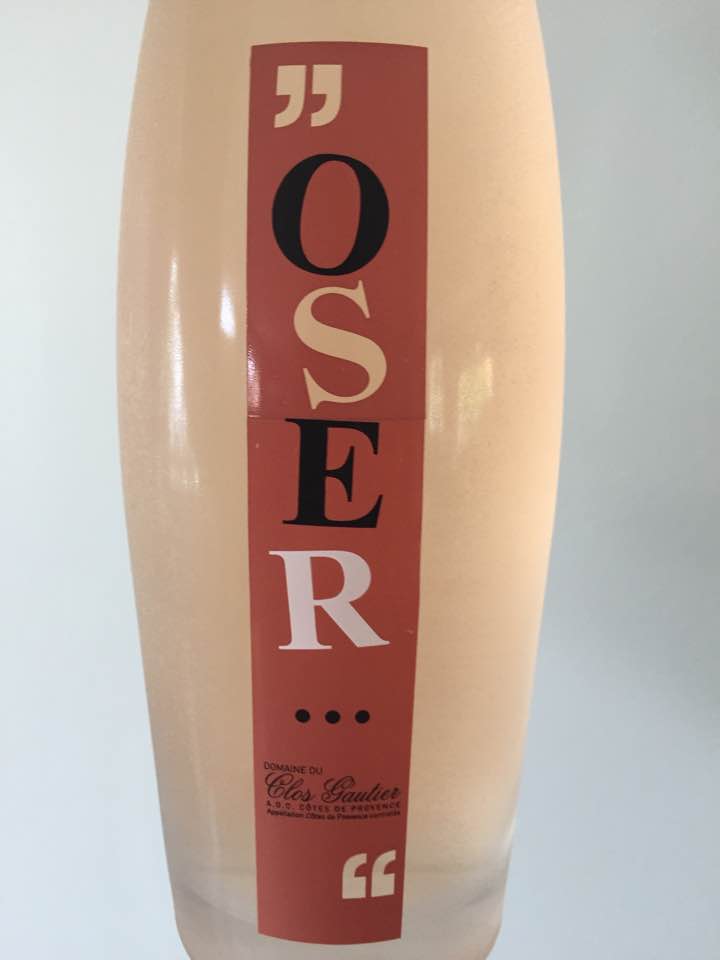 Domaine du Clos Gautier – «  Oser… » 2016 – Côtes de Provence