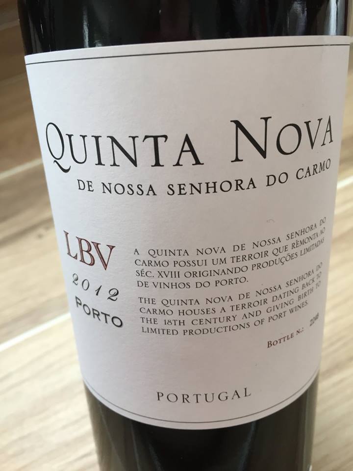 Quinta Nova LBV 2012 – Porto