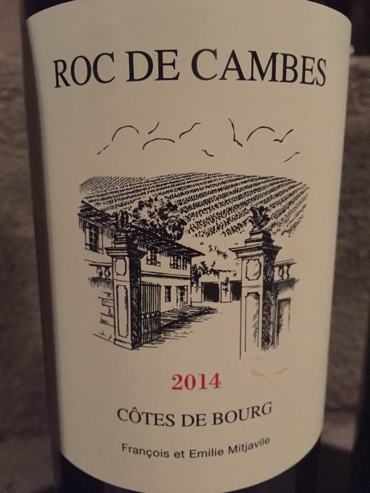 Roc de cambes 2014 – Côtes de Bourg