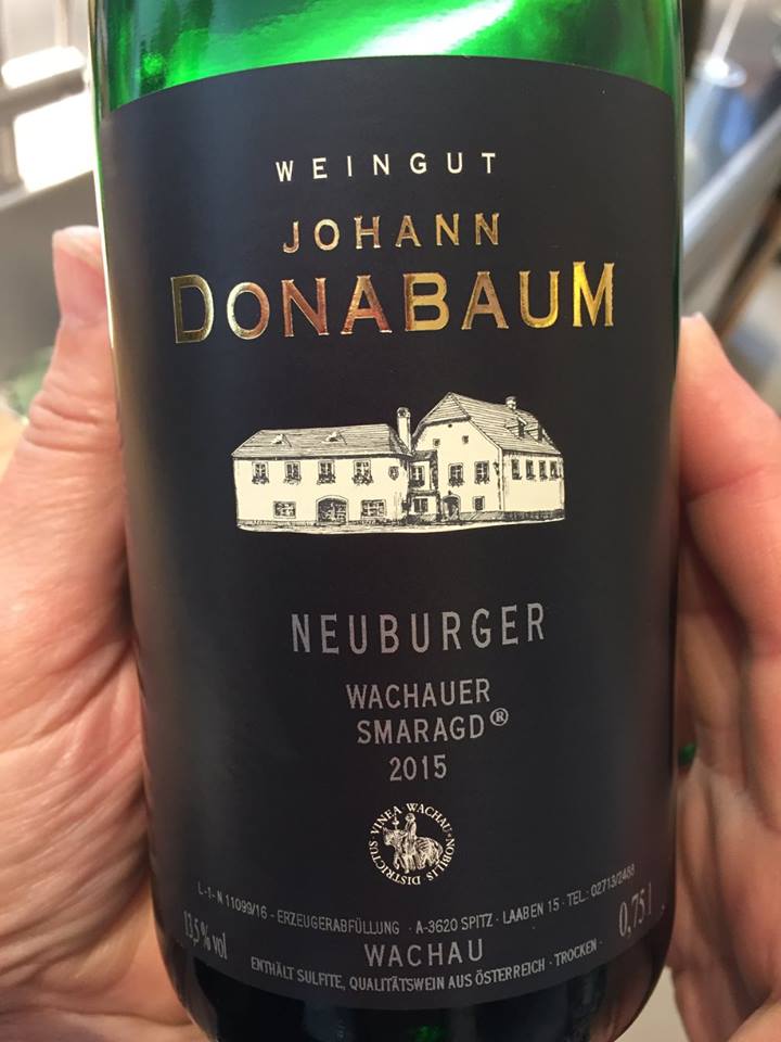 Johann Donabaum – Neuburger Wachauer Smaragd 2015 – Wachau
