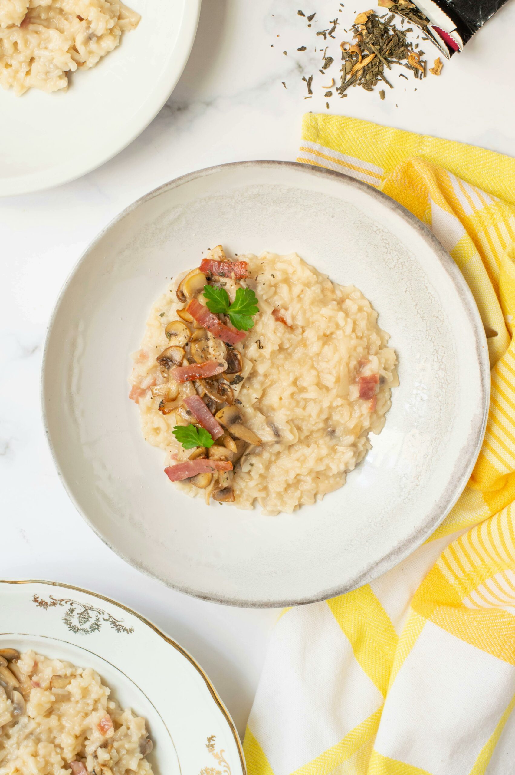 recette-risotto jambon de parme et gorgonzola-vertdevin recette-risotto jambon de parme et gorgonzola-vertdevin
