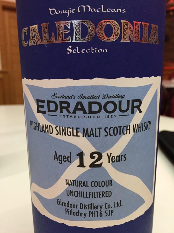 Edradour – 12 Years Old – Dougie MacLean’s Caledonia Selection – Highland, Single Malt – Scotch Whisky