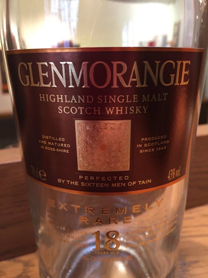 Glenmorangie – 18 Years Old – Extremely Rare – Highland, Single Malt – Scotch Whisky
