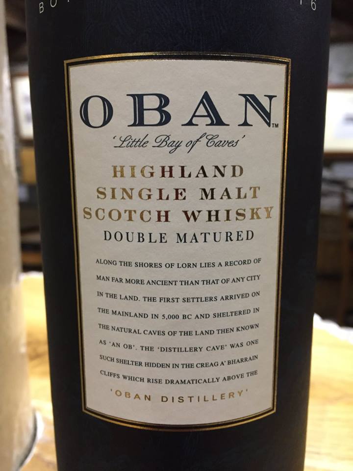 Oban Distiller Edition Double Matured Special Release Od 165 Fb Limited Edition West Highland Single Malt Scotch Whisky Vertdevin