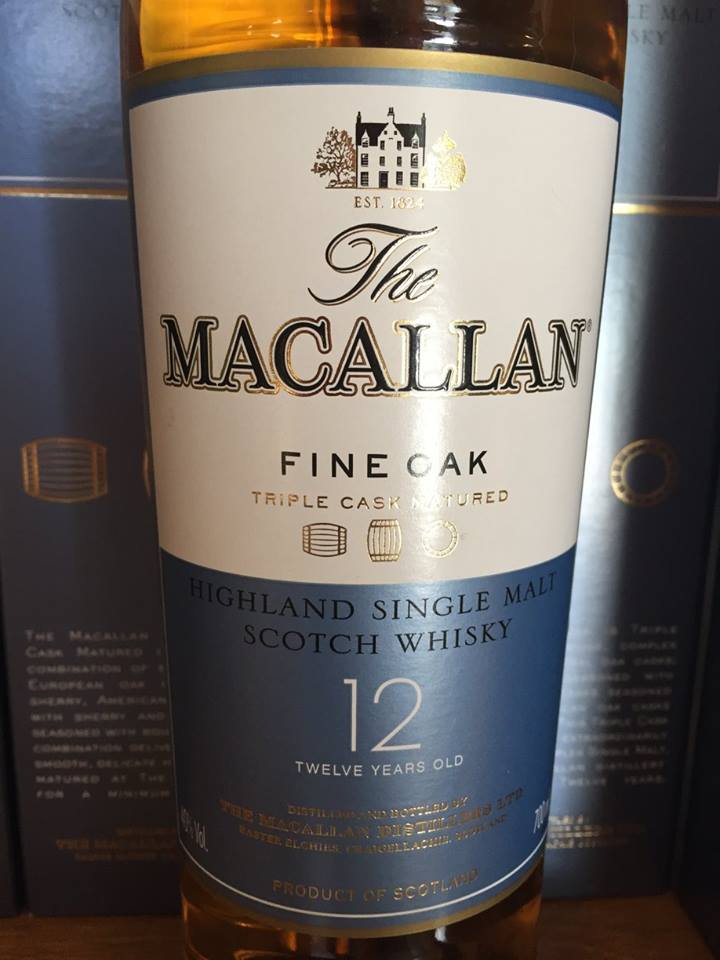 The Macallan – Fine Oak – 12 Years Old – Triple Cask Matured – Highland, Single Malt – Scotch Whisky