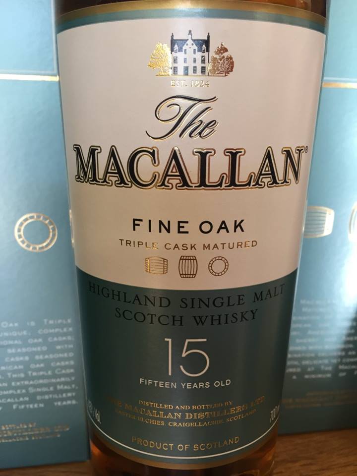 The Macallan – Fine Oak – 15 Years Old – Triple Cask Matured – Highland, Single Malt – Scotch Whisky