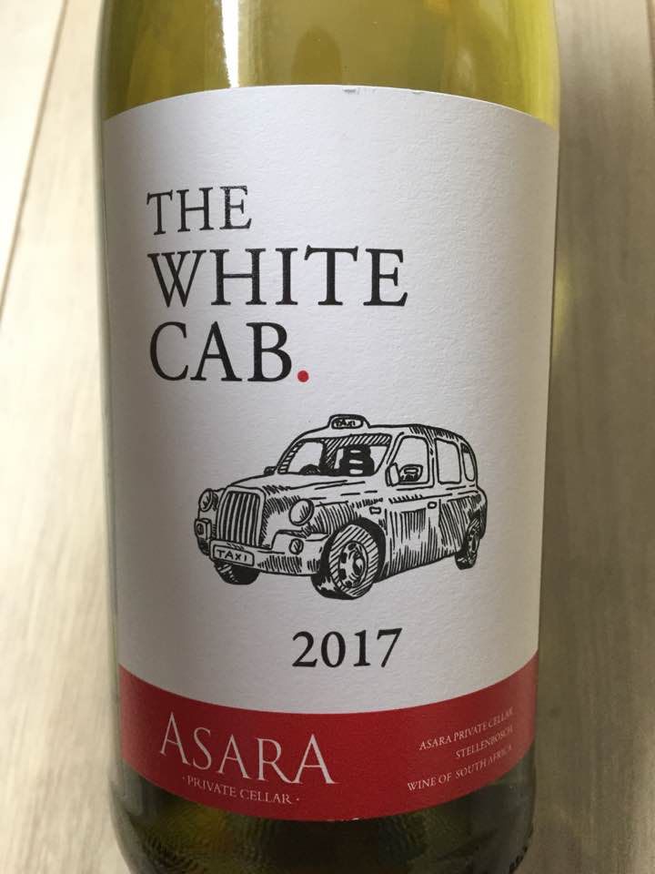 Asara Private Cellar – The White Cab. 2017 – Stellenbosch, South Africa