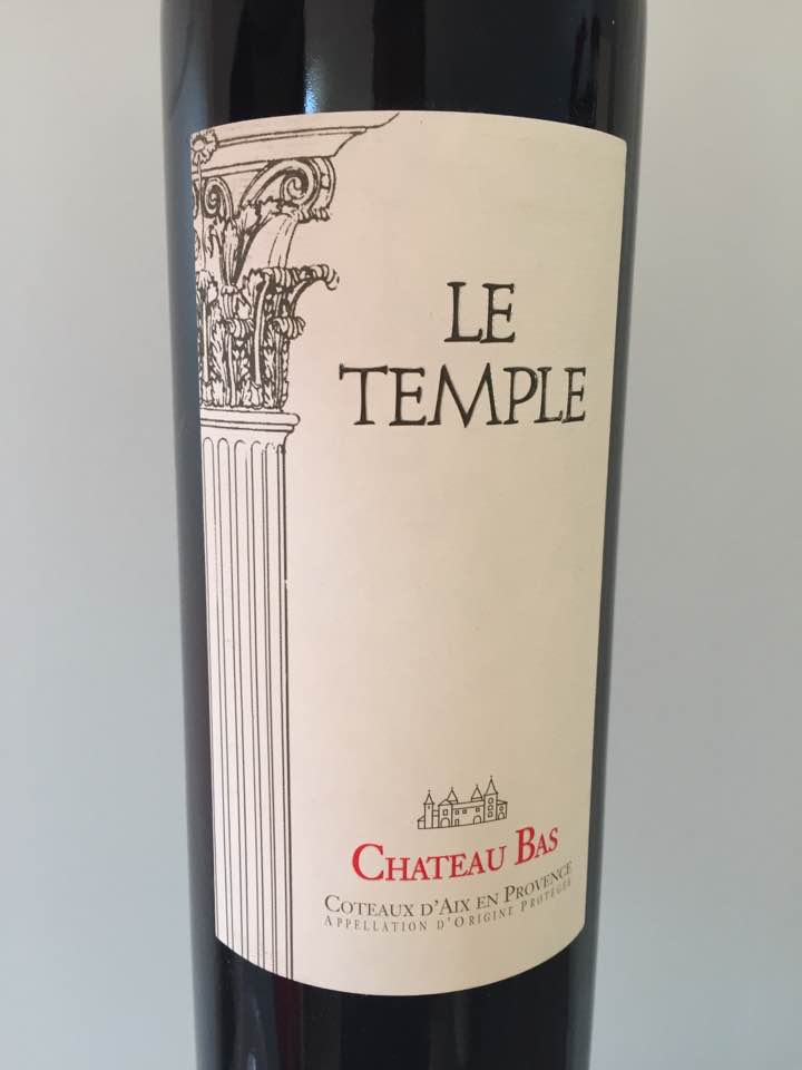 Château Bas – Le Temple 2015 – Côtes de Provence