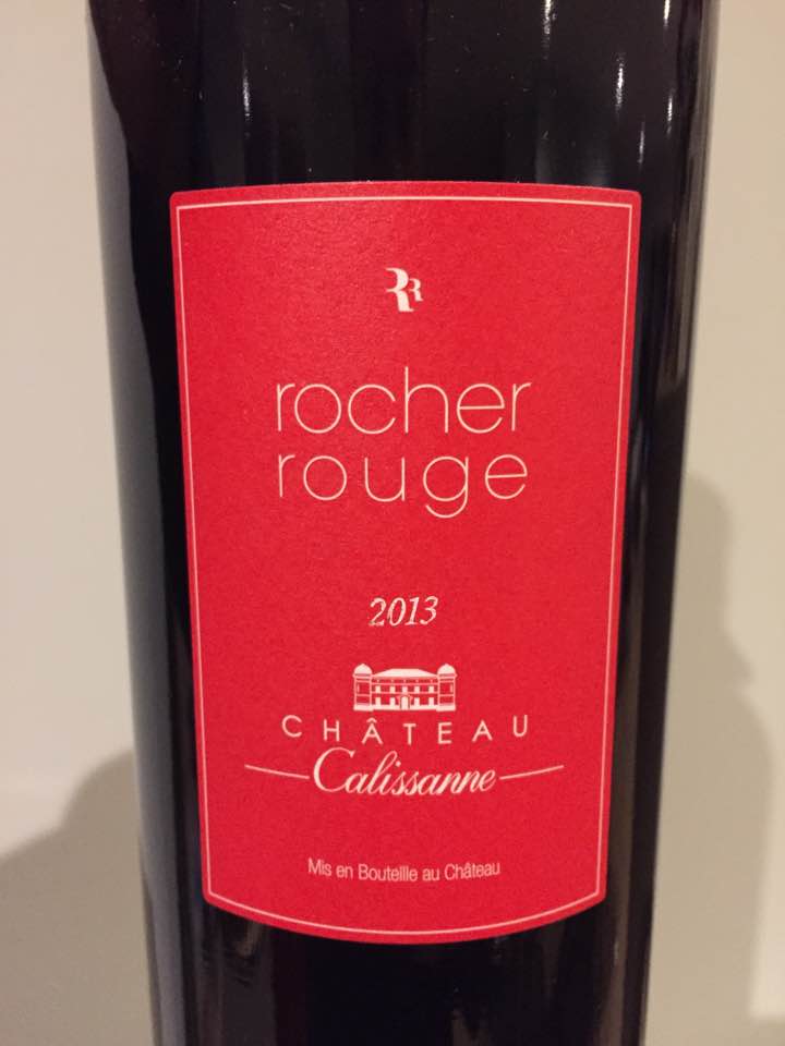 Château Calissanne – Rocher Rouge 2013 – Côteaux d’Aix-en-Provence