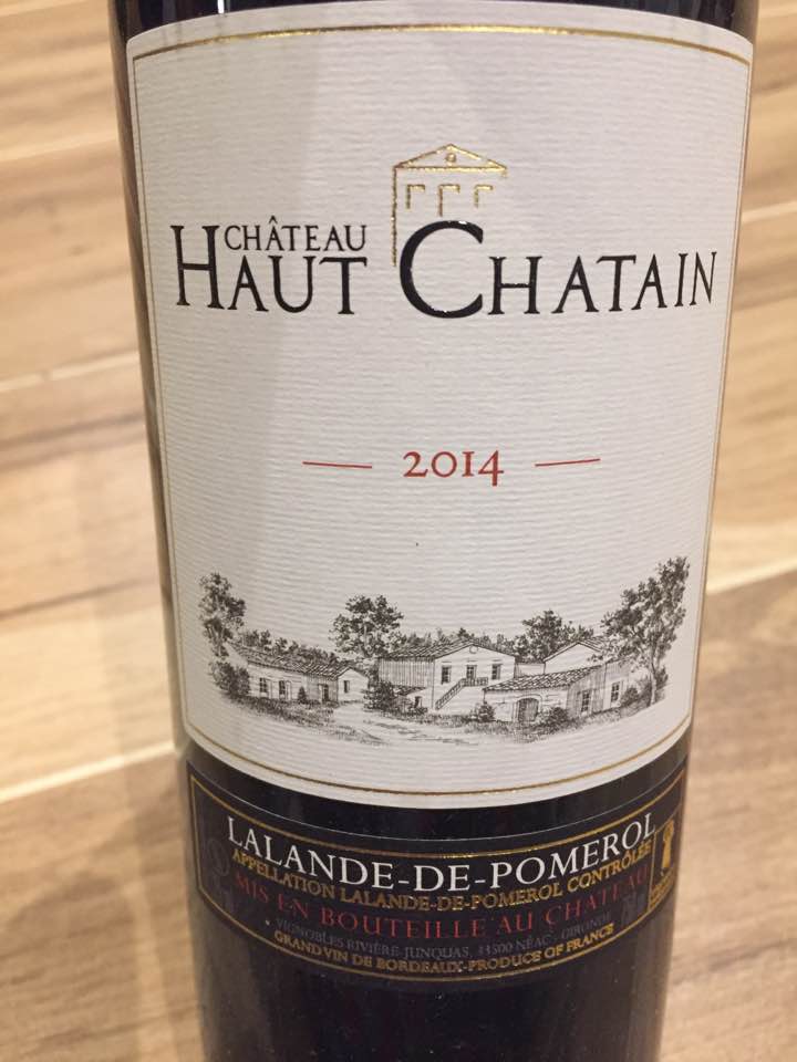 Château Haut Chatain 2014 – Lalande-de-Pomerol