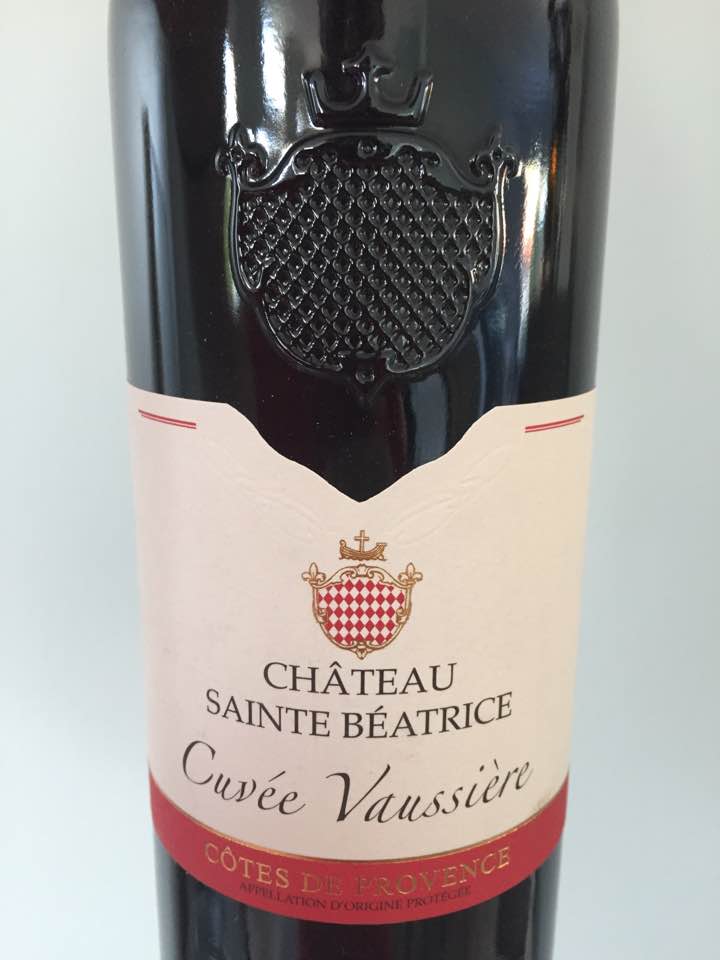 Château Sainte-Béatrice – Cuvée Vaussière 2014 – Côtes de Provence