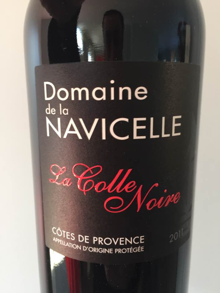 Domaine de la Navicelle – La Colle Noire 2011 – Côtes de Provence