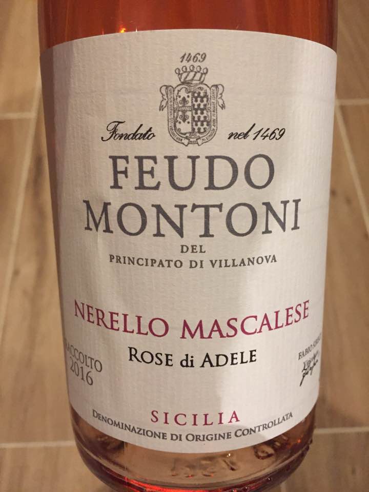 Feudo Montoni – Nerello Mascalese – Rose di Adele 2016 – Sicilia DOC
