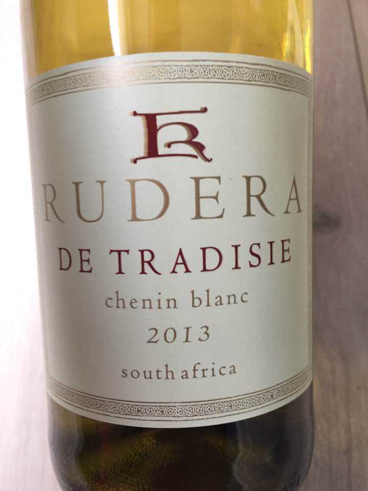 Rudera – De Tradisie Chenin Blanc 2013 – Stellenbosch, South Africa