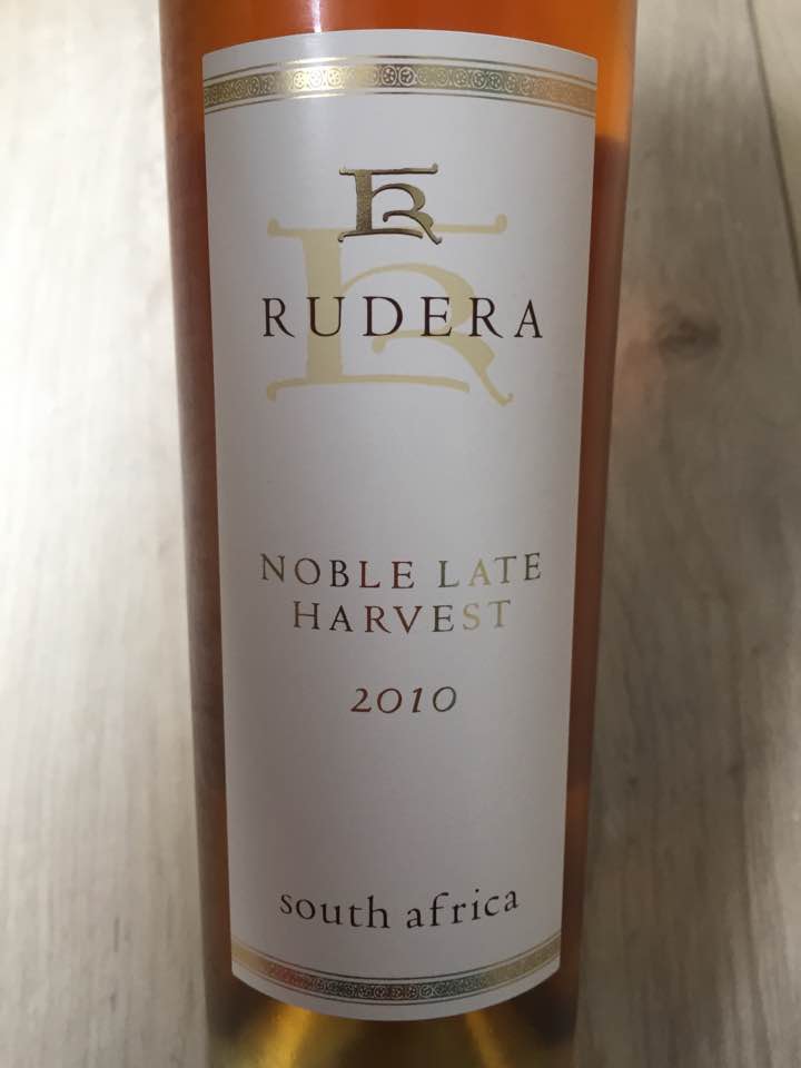 Rudera – Noble Late harvest 2010 – Stellenbosch, South Africa 