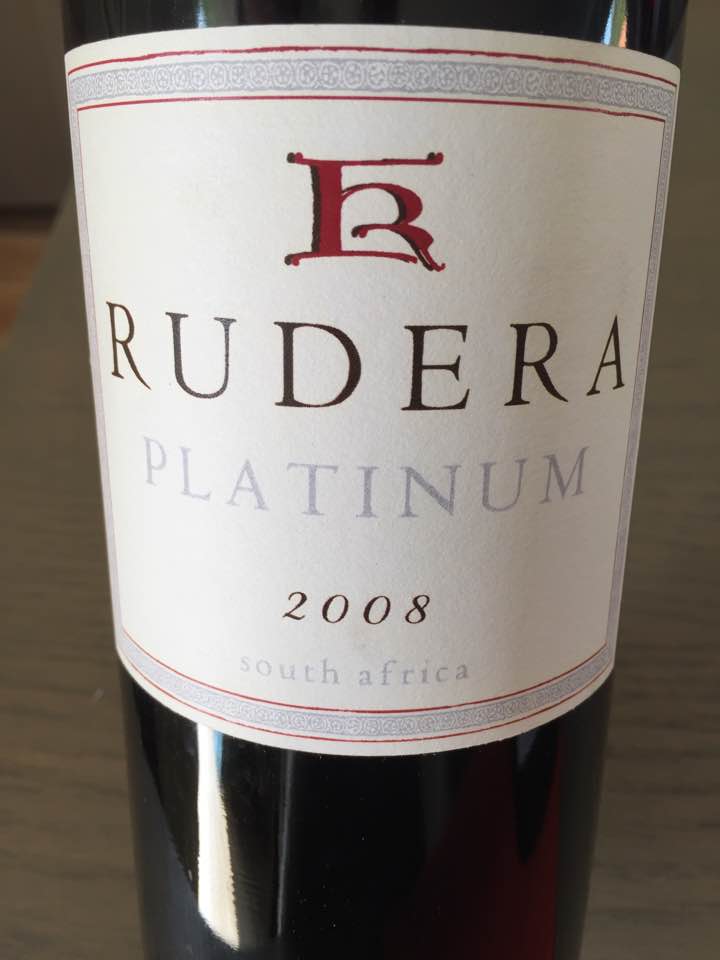 Rudera – Platinum 2008 – Western Cape, South Africa