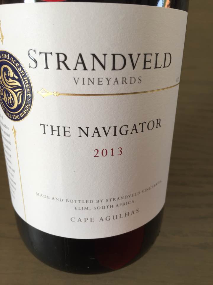 Strandveld Vineyards – The Navigator 2013 – Cape Agulhas – Elim, South Africa