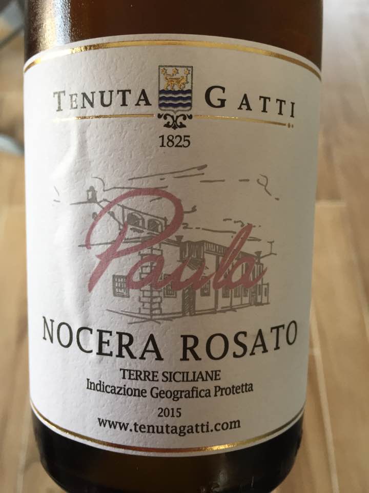 Tenuta Gatti – Nocera Rosato 2015 – Terre Siciliane IGP