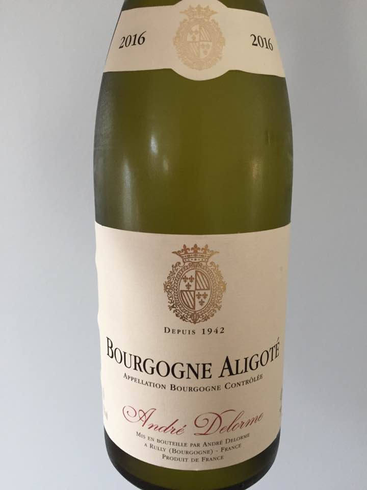André Delorme 2016 – Bourgogne Aligoté